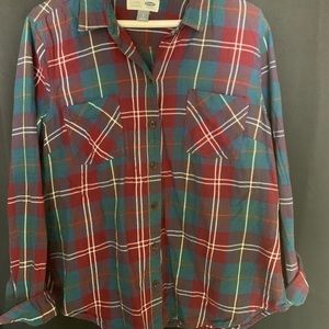 Old Navy plaid shirt